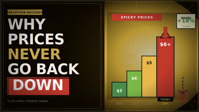 Why Prices Never Go Back Down